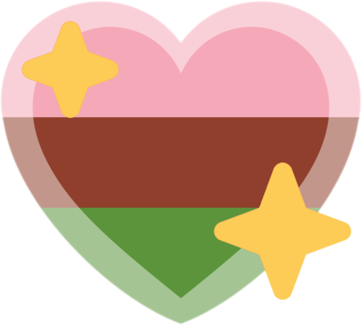 Gyneromantic_pride_heart emote for Discord