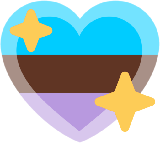 Androromantic_pride_heart emote for Discord