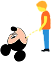 man_peeing_on_mickey emote for Discord