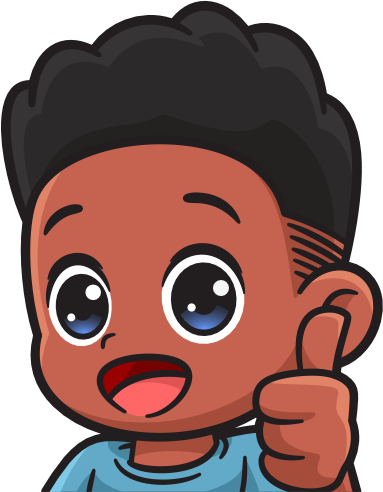 LycoBlkThumb emote for Discord