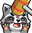 Raccoon_112_44 emote for Discord
