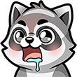 Raccoon_112_26 emote for Discord
