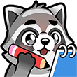 Raccoon_112_43 emote for Discord