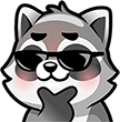 Raccoon_112_46 emote for Discord
