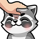 Raccoon_160_07 emote for Discord