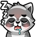 Raccoon_160_17 emote for Discord