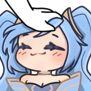 Sona_Headpat emote for Discord
