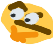 thonking_eyes emote for Discord