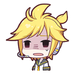 kagaminelen emote for Discord