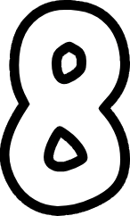 white_num_eight emote for Discord