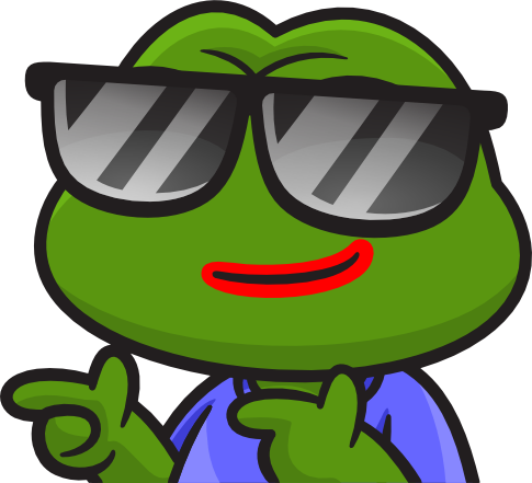 PepeSunglasses emote for Discord