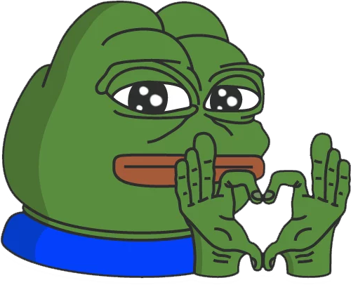 PepeHeart emote for Discord