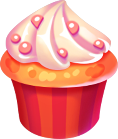 Cupcake emote for Discord
