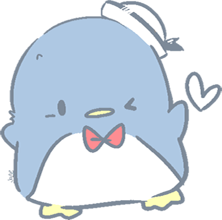 BabyPenguin_Heart emote for Discord