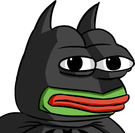 BatmanPepe emote for Discord