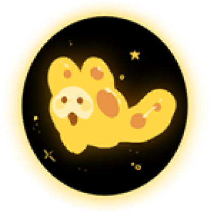 Golden_Slimepup_Badge emote for Discord