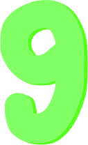 pastelgreen_number_nine emote for Discord