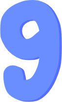pastelblue_number_nine emote for Discord