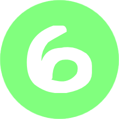 pastelgreen_six emote for Discord