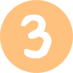 pastelorange_three emote for Discord