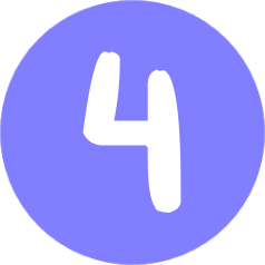 pastelblue_four emote for Discord