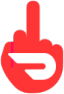 fuck_doordash_middle_finger emote for Discord