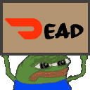 doordash_dead_angry_pepe emote for Discord