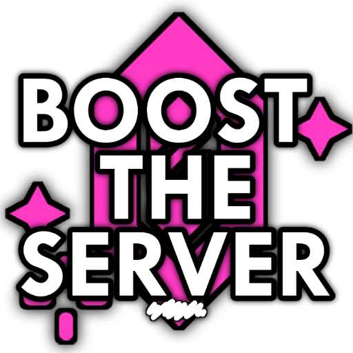 BoostTheServer emote for Discord