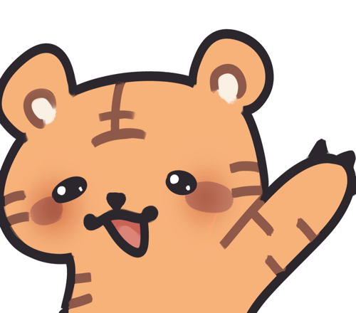 Tigerwave emote for Discord