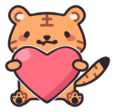 TigerHeart emote for Discord