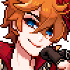 TartagliaWeaponPixelgif emote for Discord