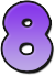 purpnum8 emote for Discord