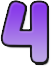 purpnum4 emote for Discord