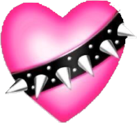 pink_heart_bulldogcollar emote for Discord