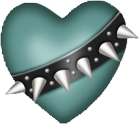 green_heart_bulldogcollar emote for Discord