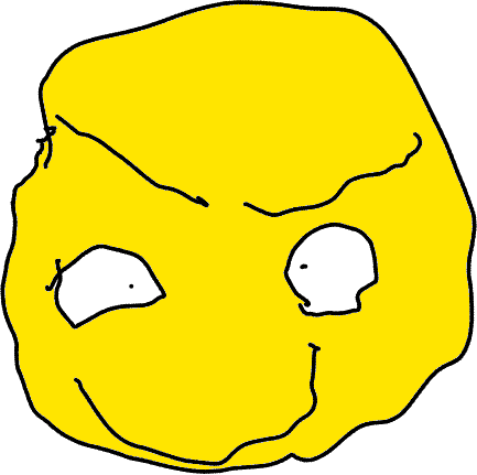 cursed_cringing emote for Discord