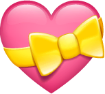 cuteheartbow emote for Discord