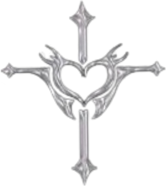 goth_crossheart emote for Discord