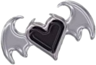 goth_heartwings emote for Discord
