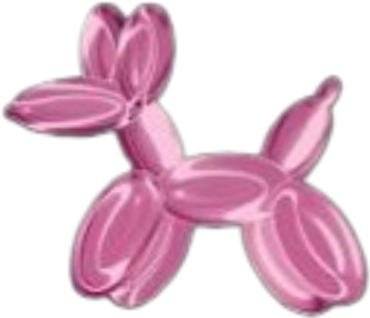 pink_ballondog emote for Discord
