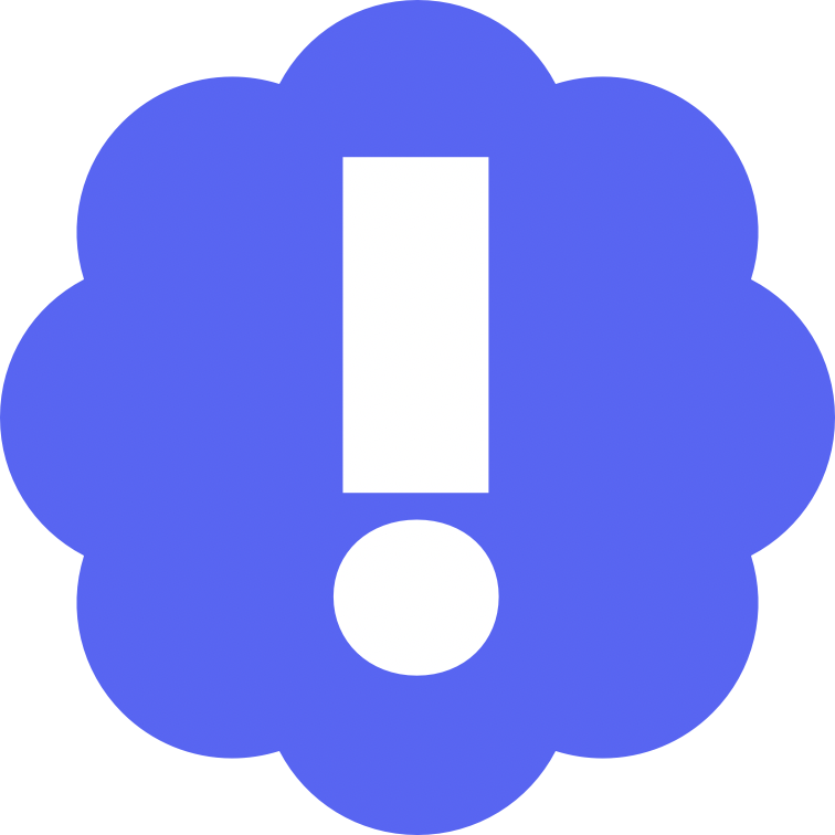 Warning emote for Discord