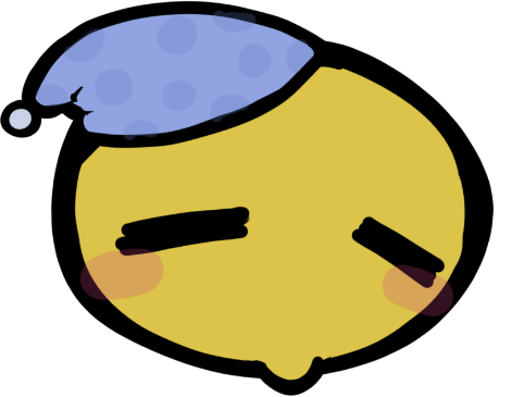 snoozing emote for Discord
