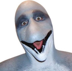 cursed_happy_dolphin_meme emote for Discord