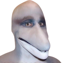 cursed_dolphin_meme emote for Discord