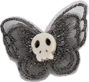 gothbowbutterfly emote for Discord