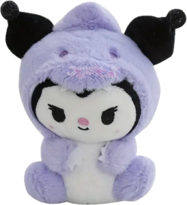 kuromipurpleplush emote for Discord