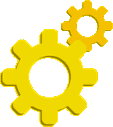 Yellow_gears emote for Discord