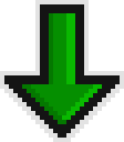 GreenArrowDown emote for Discord