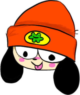 parappablep emote for Discord