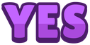 YESpurple emote for Discord